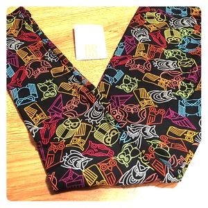 Unicorn 🦄 Owl Outline Leggings - OS
