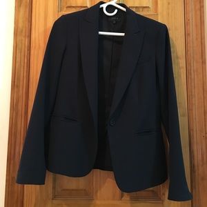 Theory Gabe B 2 Urban Blazer Navy Sz 4