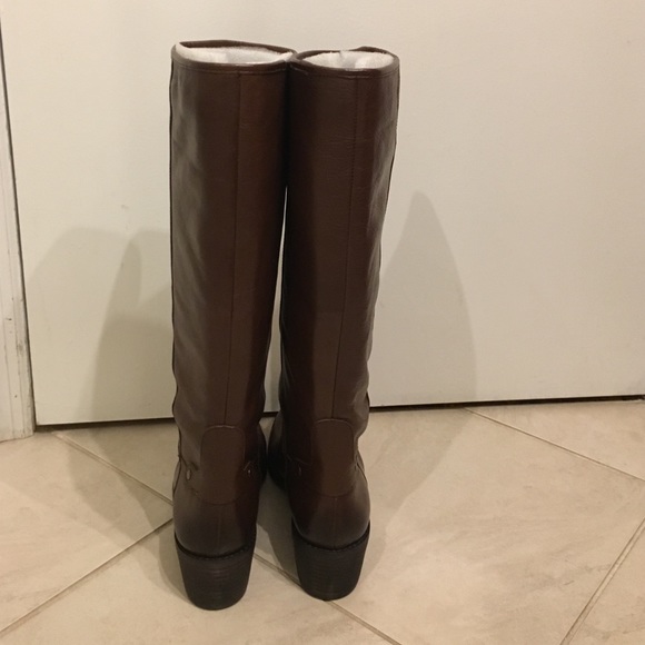 🎉HP🎉 ❌SOLD❌ Nine West Myway Saddle Riding Boots - Picture 4 of 4