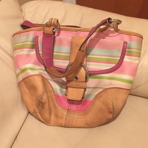 Coach hand bag
