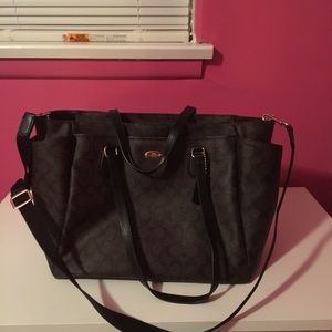 Coach diaper bag