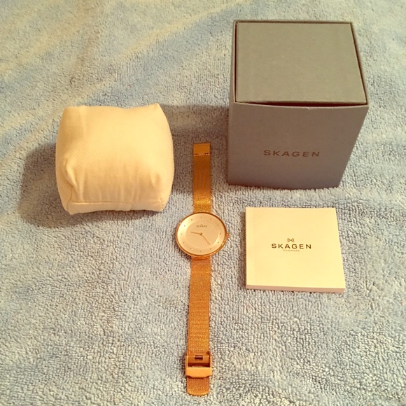Women's Skagen Denmark Gitte Steel Mesh Watch