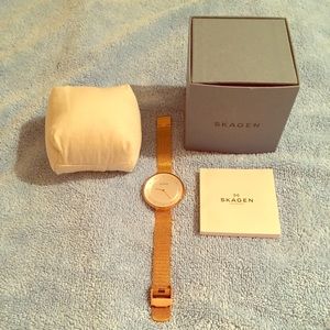 Women's Skagen Denmark Gitte Steel Mesh Watch