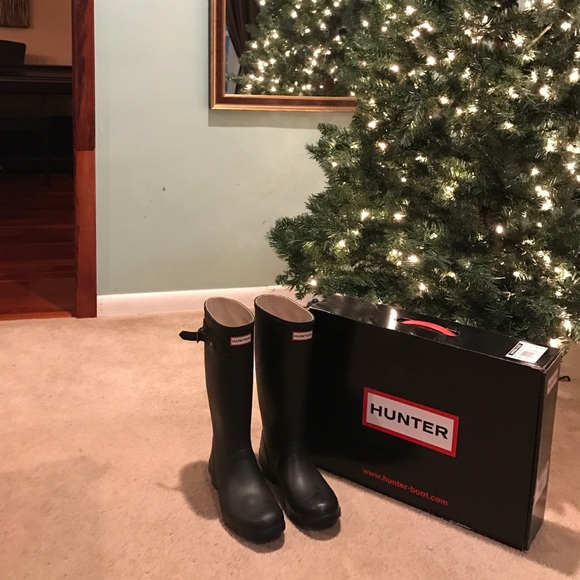 Black Hunter Boots