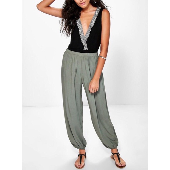 💥BRAND NEW slouchy jersey trousers