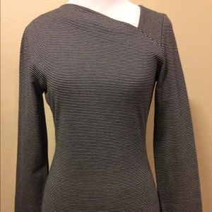 Kate Spade Saturday Slant Neck Top NWT