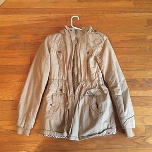 Khaki winter coat!