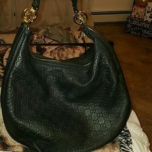 Black Gucci bag