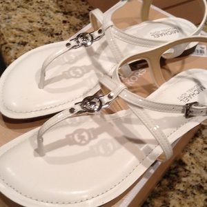 MICHAEL Michael Kors Shoes - New gorgeous White Michael Kors sandals👠❤️💕 MICHAEL Michael Kors Shoes - New gorgeous White Michael Kors sandals👠❤️💕