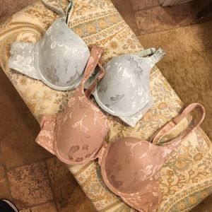 SET OF TWO SOMA PADDED BRAS 34B