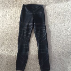 Lululemon python high times with mesh