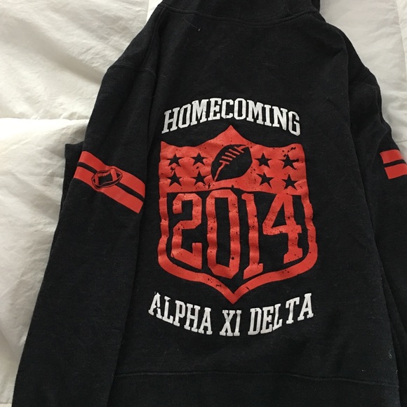 Jackets & Blazers - Alpha Xi Delta homecoming zip up