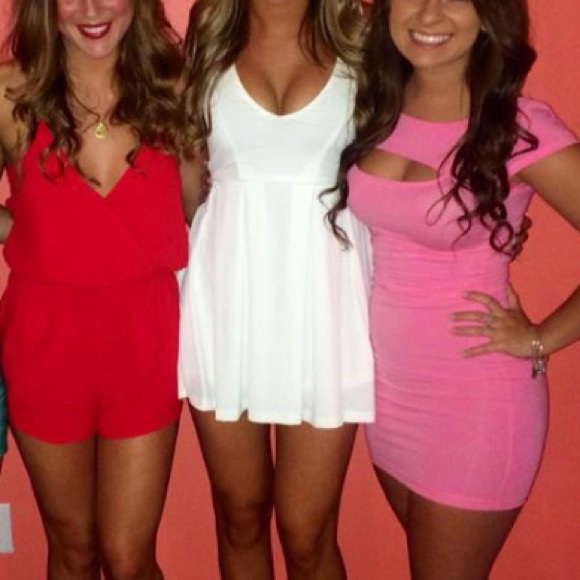 White Skater Tobi dress