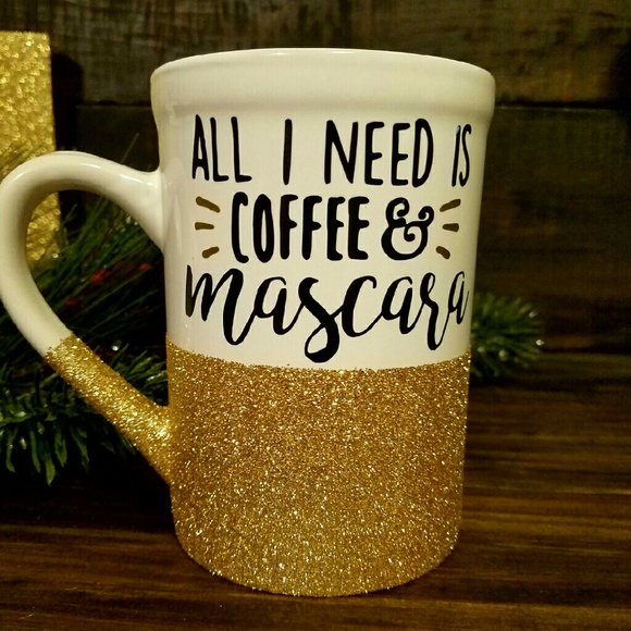 Glitter Dipped Mug - Custom Orders Welcome!
