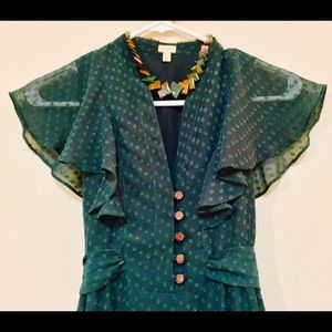 Polka Dot Fossil Dress - HOLIDAY PERFECT!💖