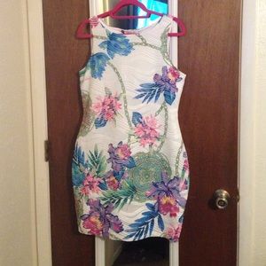 Jennifer Lopez Floral Dress