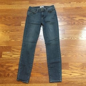 Skinny light colored Paige jeans barely worn