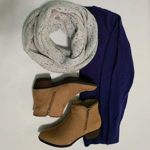 NWT suede booties