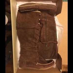 Frye "Alex" Lace Up Tall