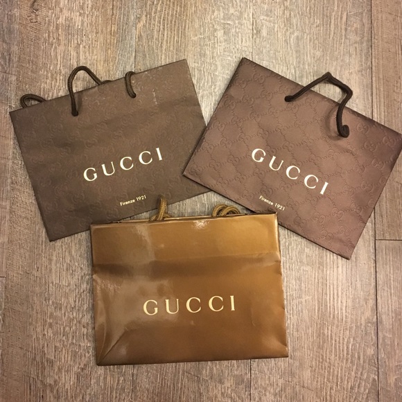 Small Gucci shopping bags