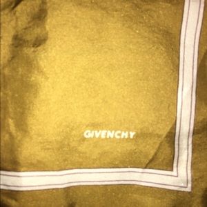 Vintage givenchy square silk