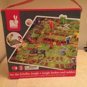 Janod Giant Puzzle Game Jungle Snake