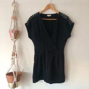 UO Silence+Noise studded romper
