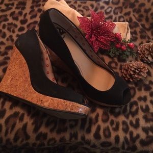 Wedged pumps.. Fergalicious  by Fergie. Size 8