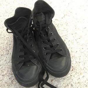 Black Converse High Tops
