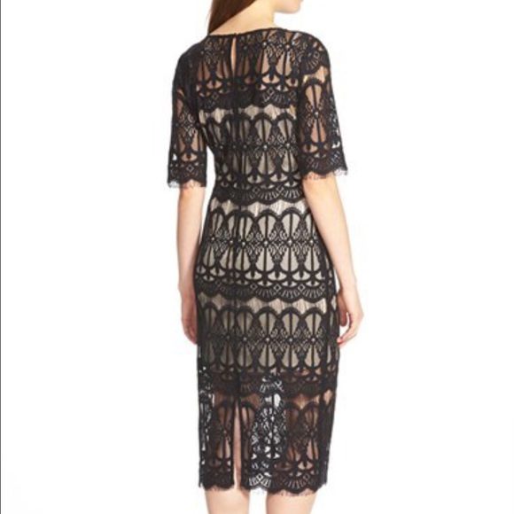 j.o.a Dresses - J.O.A. Lace Body Con Dress j.o.a Dresses - J.O.A. Lace Body Con Dress