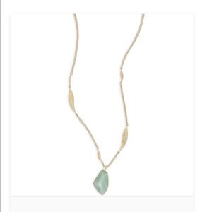 Chloe + Isabel Gilded Reeds Adventurine Pendant