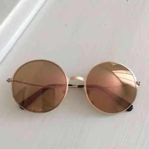 Michael Kors rose gold sunglasses