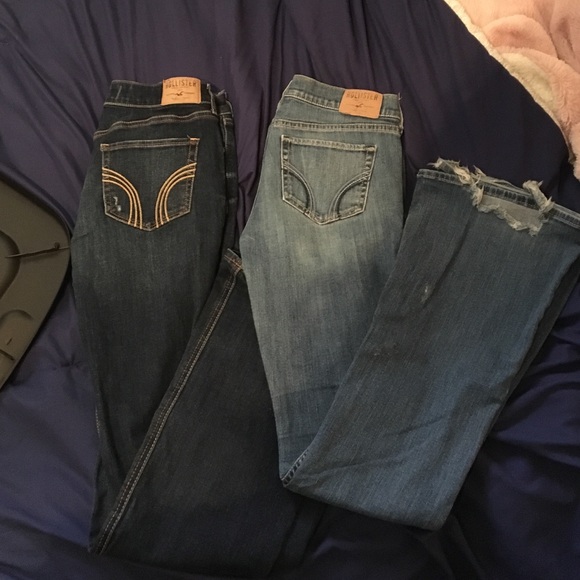 BUNDLE HOLLISTER BOOT FIT JEANS