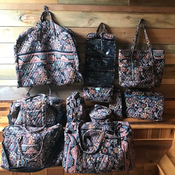 Vera Bradley luggage set (sold only as a set)
