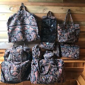 Vera Bradley luggage set (sold only as a set)