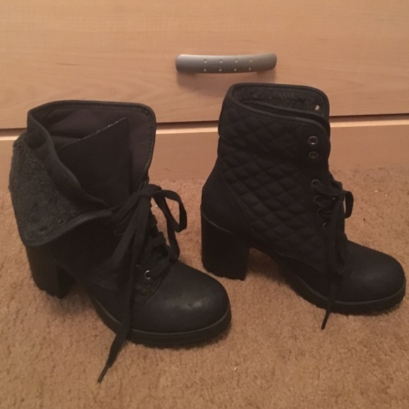 Nine west black boots