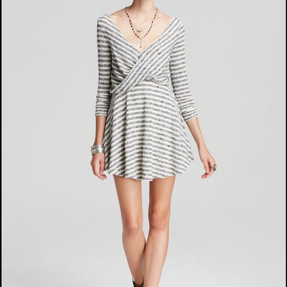 Free People Striped Knit Maverick Dress