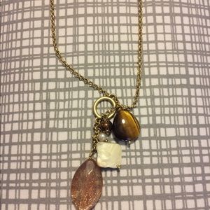 Beautiful charm necklace with box