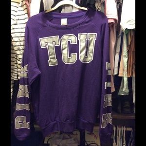 PINK TCU long sleeve tee