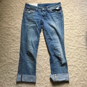 Loomstate organic cropped mantra jeans 26