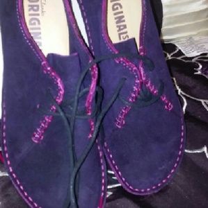 Clarks string up loafwrs