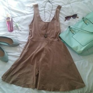 Light brown dress