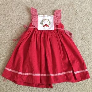 Elephant Dimples custom Holiday dress Size 5/6