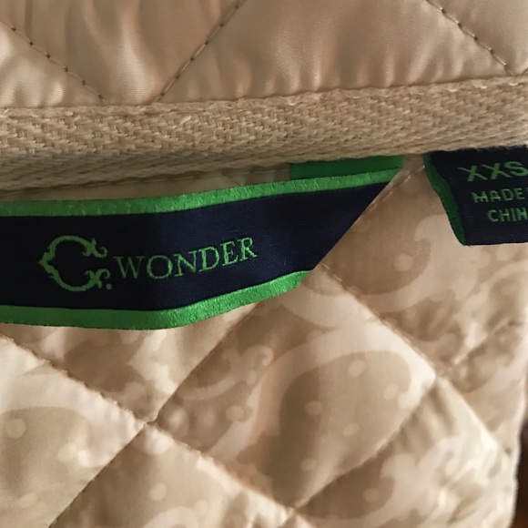 C wonder barn quilt jacket cream XXS(fits like XS) - Picture 4 of 4