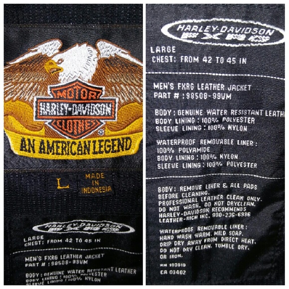 MEN'S HARLEY FXRG Riding Jacket - Picture 3 of 4