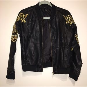 Size S Forever 21 Leather Jacket