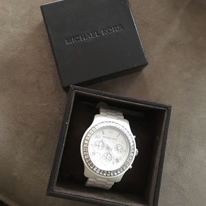 Michael Kors white watch