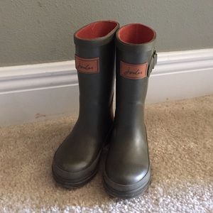 Joules rain boots Size 8