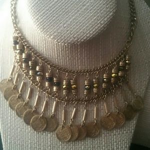 Hanging Disks Necklace Set
