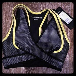 ALEXANDER wang and h&m collaboration sports bra